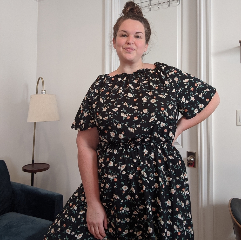 Boo Hoo Plus dress